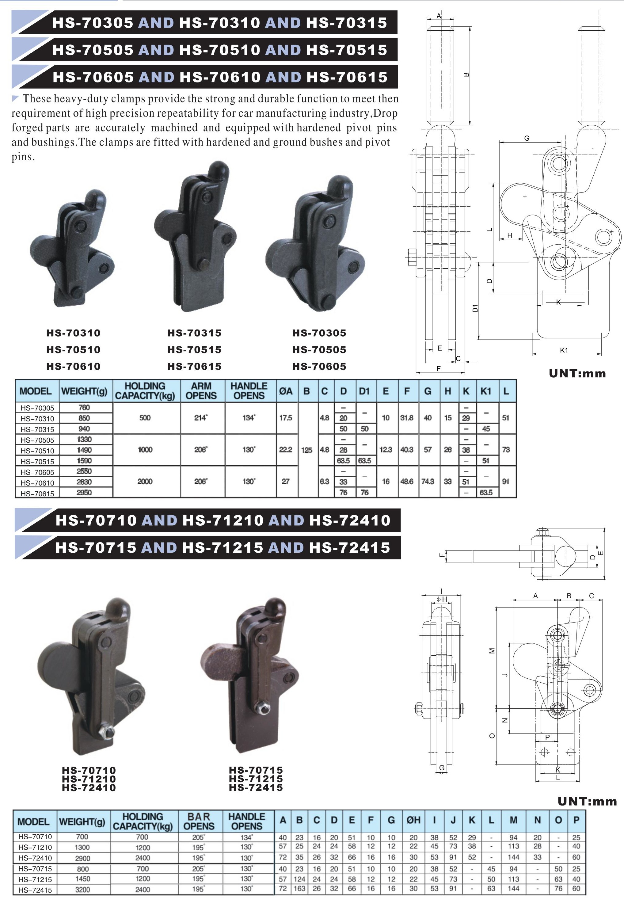 HS-70305，HS-70710